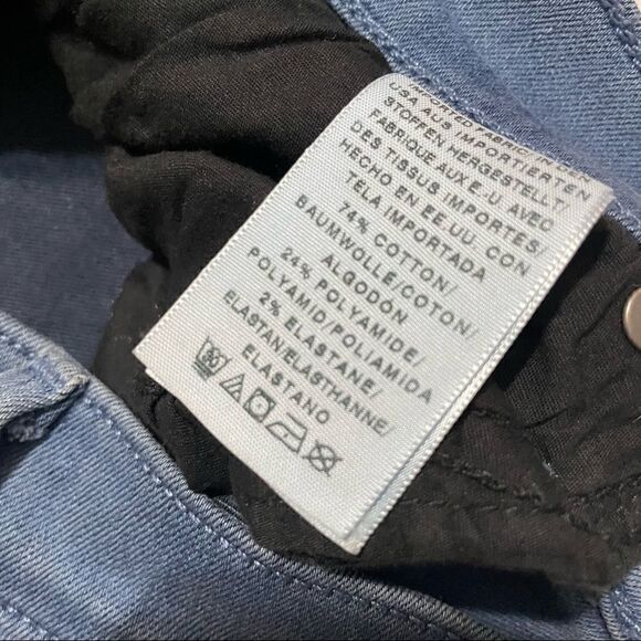 True Religion Casey Low Rise Skinny Ombre Jeans Size 25 - Picture 11 of 11